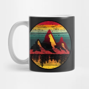 Sunset Over The Mountains Mug